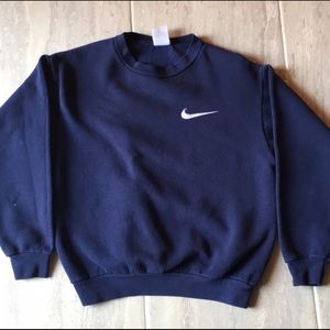 Nike Sweatshirt Boys Medium (10-12) Navy Blue